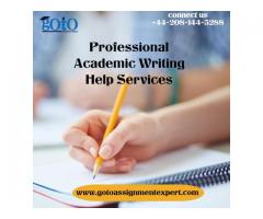 Professional Academic Writing Help Services
