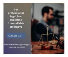 Get professional legal law expertise from reliable attorneys