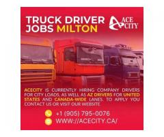 Truck Driver Jobs in Milton | Ace City | 1