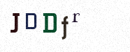 Visual Confirmation Security Code