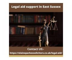 Get legal aid support from the best law firm in East Sussex