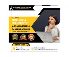 Hire The Best Dissertation Help in United Kingdom