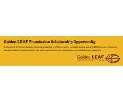 Golden LEAF Scholars Program