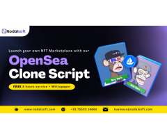 OpenSea Clone Script - Create Your Own NFT Marketplace Like OpenSea 