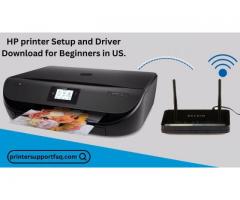 HP printer Setup and Driver Download for Beginners in US.