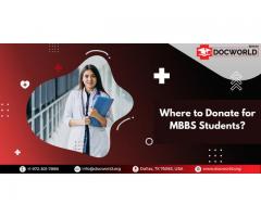Where to Donate for MBBS Students?