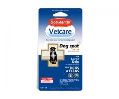 Get Bob Martin Vetcare Ticks & Fleas Spot Plus for Large Dogs on Sale|petcaresupplies|