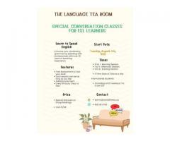 Meet, greet & speak' ENGLISH CONVERSATION CLASSES for Adults