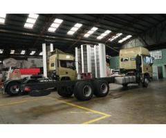 Shacman x3000 6x2 cab & chassis sx1256xxy4t583c
