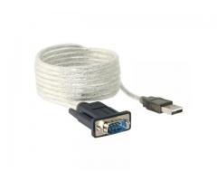 High-Quality 6ft USB to Serial DB9 RS232 Cable Adapter with Screw - Buy Now!