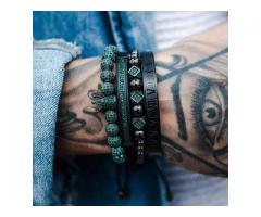 Mens Charm Bracelets by Molly International