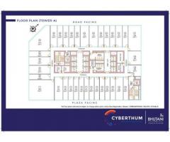 Bhutani cyberthum Offered Commerical Office Space in Sector 140A Noida