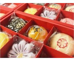 Traditional Asian Chinese Pastries Mooncakes Gift box, Chinese New Year