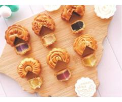 Traditional Asian Chinese Pastries Mooncakes Gift box, Chinese New Year