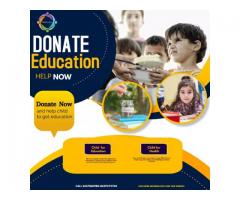 online charity support for child education