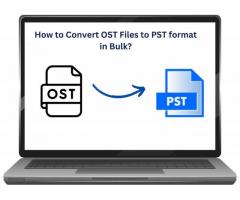 Batch Convert OST Files to Outlook PST Format