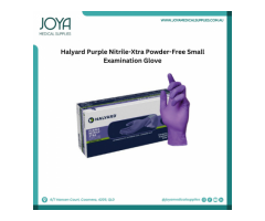 Halyard Purple NitrileXtra PowderFree Small Examination Gloves Australia