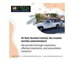 Hi-Tech Termite Control, the trusted termite exterminators!
