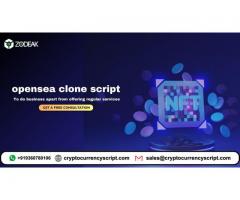 To do business apart from offering regular services - opensea clone script