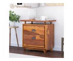 Buy Stylish Solid Wood File Cabinet