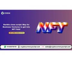 Rarible clone script: Way for Business Ventures to get into the NFT field