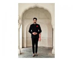 Buy Bandhgala Suits from Top Designers Online in India Gaurav Katta
