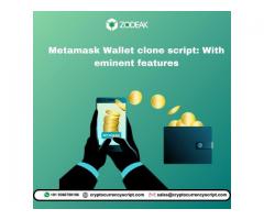 Metamask Wallet clone script: With eminent features