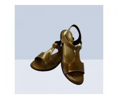Step in Style: Womens Designer Diabetic Footwear (DDF LF005) Golden