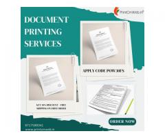 Seamless Online Professional Document Printing Services