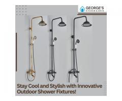 Stay Cool and Stylish with Innovative Outdoor Shower Fixtures!