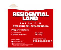 Residential Land for Sale in Swarn Nagri, Greater Noida