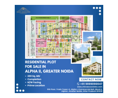 Residential Plot for Sale in Alpha II, Greater Noida!