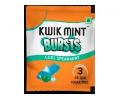 Kwik Mint Instant Mouth Freshener Mint Strips