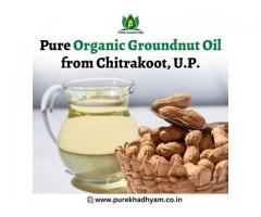 Pure Organic Groundnut Oil from Chitrakoot, U.P.