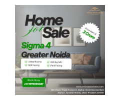 Your Dream Home in Sigma 4, Greater Noida.