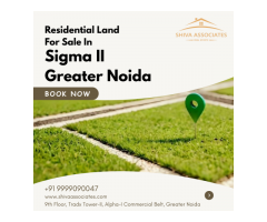 Prime Residential Land For Sale in Sigma II, Greater Noida!