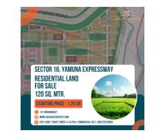 Explore Prime Residential Land at Sector 16, Yamuna Expressway