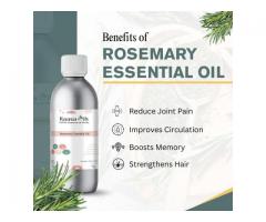 Rosemary Essential Oil – Boost Focus, Hair Growth & Natural Wellness | Raasa Oils