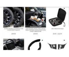 Glass Roof Sunshade for Tesla