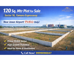 120 Sq. Mtr Plot for Sale – Sector 16 Yamuna Expressway