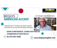 Beejay,s American Accent MasterClassfor S/W Professionals and AI StartupEntrepreneurs