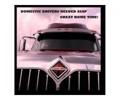 DOMESTIC DRY VAN CLASS A COMPANY/LEASE/OO NEEDED ASAP