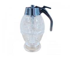 Honey Dispenser with Stand Honey Pourer Dispenser Olive Oil Dispenser Bottle