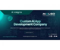Custom AI App Development Company for Smart Business Solutions