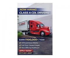 NOW HIRING: CLASS A CDL DRIVERS  (Mooresville, IN)