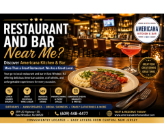 Restaurant and Bar Near Me | Americana Kitchen & Bar NJ