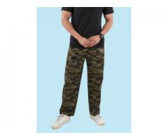 Durable Cargo Track Pant for Men with Premium Stitching