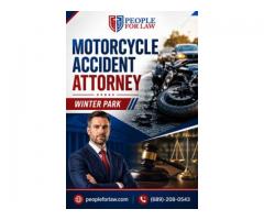 Hire Motorcycle Accident Attorney Winter Park