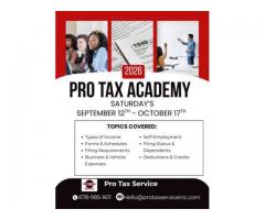 9/12-9/16: LEARN TAX PREPARATION & START EARNING THIS TAX SEASON!