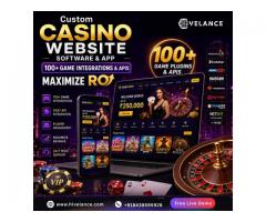 Custom Casino Website Software | 100+ Game Integrations & APIs | Maximize ROI